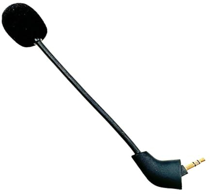 MICMXMO Microphone de rechange 3,5 mm Boom compatible avec Kingston HyperX Cloud 2 II Cloud Core Cloud Pro Cloud Silver Cloud X Gaming Casques Mic pour PS4 PS5 Switch Mac PC (Cloud II Wired Old