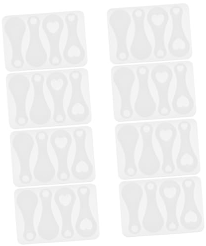 STOBOK 8pcs Supermarket Trolley Coin Coin Mold DIY Craft Mold for Token Making