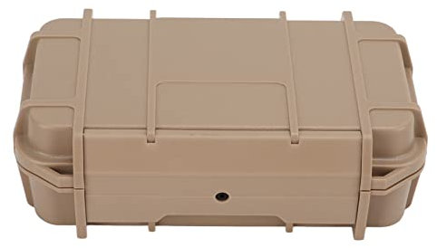 Hominas Camping-Box, ABS-Kunststoff-Aufbewahrung, Pick-and-Pluck-Werkzeugkasten, Hartschalen-Werkzeugkoffer, Sicherheitsinstrumenten-Werkzeugkasten (Doppelschichtige wasserdichte