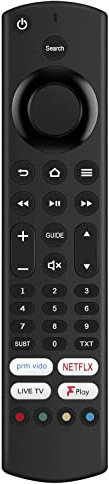 VINABTY RM-C3255 Telecomando di ricambio adatto per modelli JVC 2022 Smart TV Edition LT-40CF890 LT-43CF890 LT-49CF890 LT-50CF890 LT-55CF890 (senza funzione vocale)