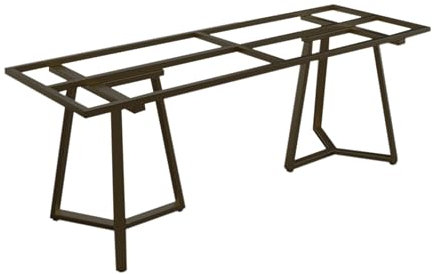 AGHXYSQ Tischbeine im Mid-Century-Modern-Stil, Möbelbein-Set für Bürotische, robuste Bankbeine, DIY funktioniert mit Tischplatten aus Glas, Marmor und Holz (schwarz)