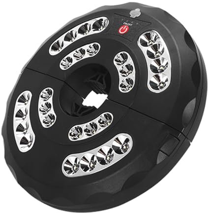 Garden Parasol Lights LED, Patio Umbrella Pole Light, Rechargeable Outdoor Lights, Waterproof 3 Adjustable Modes Rechargeable Lamp for Backyard Camping Decoration Garden Yard