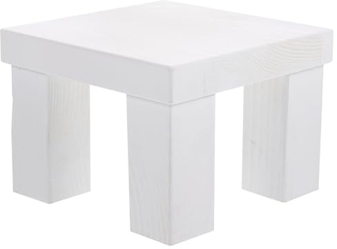 Vaguelly Mini Wooden Stool Photography Prop Small Bench Newborn Posing Prop for Studio and 100-day Photoshoot
