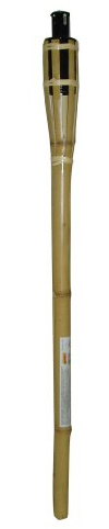 Favorit Bambusfackel (1 Stück, mit 185 ml Tank, 90 cm hoch, zum befüllen mit Lampenöl) 2005