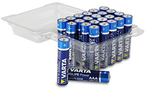 24 Varta Longlife Power, hohe Energie, Micro AAA 4903 Batterien Alkaline MN2400 Sonderpack,