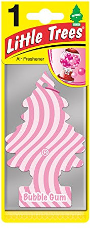 Little Trees MTR0066 Lot de 10 désodorisants Parfum Bubble Gum