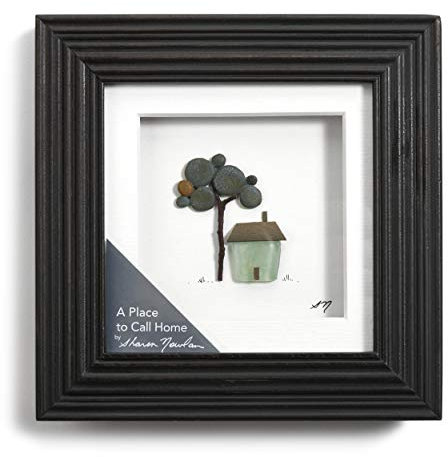 DEMDACO A Place To Call Home 15 x 15 cm Gerahmt Wandbild Wohnzimmer Modern