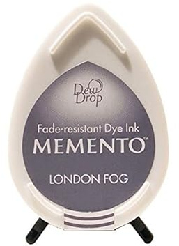 Memento Dew Drop Dye Ink Pad-London Fog
