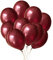 YeahiBaby 100 stücke Weinrot Luftballons Latex Helium Ballon Hochzeit Geburtstag Party Dekoration Lieferungen