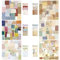 Huahuanghui Scrapbooking-Papier, 360 Blätter Dekoration Papier Aufkleber,Vintage Scrapbooking Aufkleber,Scrapbooking Papiere,DIY Journal,Blumen Scrapbooking, Zubehör Dekopapier Scrapbooking