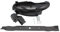 SECURA Mulchkit inkl. Messer 62cm kompatibel mit Castelgarden Variolux Hurricane Motec Sentar Stiga uvm. 184109504/0 327140052/0