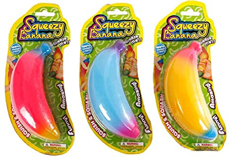 Jouetprive-Fidget Banana Super Stretchy