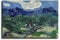 Vincent Van Gogh Gemälde Olivenbäume Poster dekorative Malerei Leinwand Wandkunst Wohnzimmer Poster Schlafzimmer Gemälde 50 x 75 cm