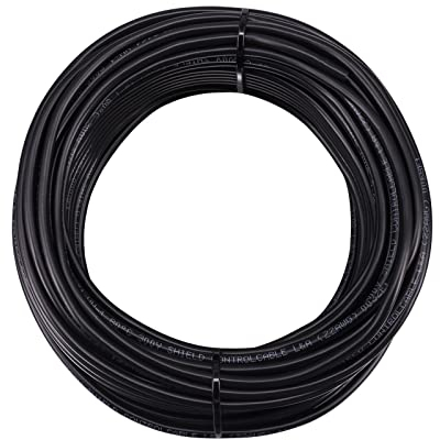 URCIANOW 22 Gauge, 2 x 0,3 mm² Leiter, elektrischer Draht, 20 m, 22 AWG, 2-adrig, flexibel, Niederspannungskabel, isoliert, verzinntes Kupfer, Verlängerung für LED-Beleuchtung, Ausrüstung, Stromkabel