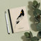 Matabooks, nachhaltige und vegane Notizbücher A6 aus Graspapier, Steifbroschur Dahara, 102 blanko Seiten, Natur, Handmade, Made in Germany (Feather)