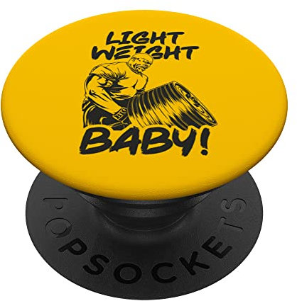 Leichtes Baby – Ronnie Coleman Rudern – Fitnessstudio motivierend PopSockets mit austauschbarem PopGrip