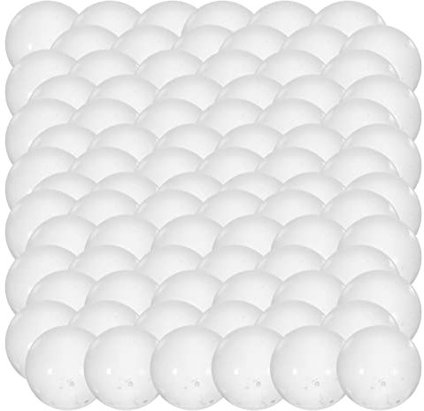 ULTECHNOVO 2000 Pcs Solid Glass Ball Mini Paint Mixing Balls Circle Vase Clear Vases Mini Globe Mixing Agitator Balls Clear Paint Solid Clear Vase Filler Balls Round Vases for Centerpieces