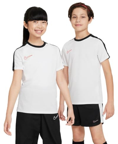 Nike Df Acd28 T-Shirt White/Black/Bright Crimson 158
