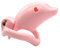Bad Dragon - Dolphin Chastity Cage - Small Peniskäfig Keuschheitsgürtel mit Löchern Keuschheit ergonomisch BDSM SM (Pink)
