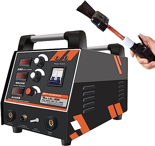 XARONF Weld Cleaning Machine, Industrial Weld Cleaner for Spot Welds, MIG TIG Cleaner Electrolytic Polishing Machine with Dual Cooling 3600W