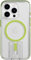 Tech 21 Evo Crystal Kick case for iPhone 15 Pro - Compatible with MagSafe - Impact Protection Case - Lime