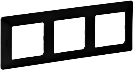 Legrand Valena Life 3-fach Rahmen Farbe: Schwarz 754253