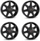 4x Borbet Felgen Alufelgen CWE 7x16 ET30 5x112 black matt kompatibel mit VW California Tiguan Transporter