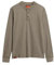T-shirt Superdry Vintage Textured Grandad LS Hommes