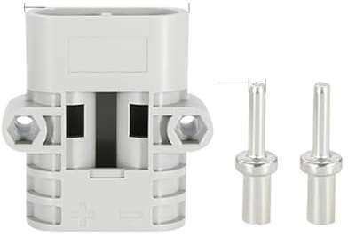 5/20/100Sets 50a Parking Air Conditioner Waterproof Connector 2p High Power Power Plug Vehicle Forklift Charging Plug MQXFCZUX(Male set,20 Sets)