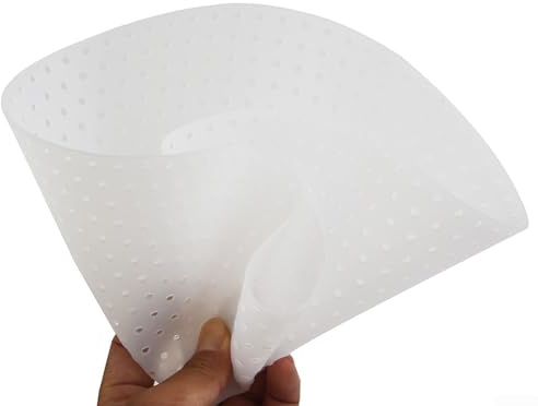 FACULX 18 cm – 40 cm brennfeste Silikonmatte, wiederverwendbare Silikonmatte, Reiskocher, verbrannte Silikonmatte, für den gewerblichen Reiskocher zu Hause (28 cm)
