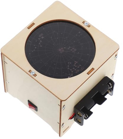 ibasenice Handmade Star Projector for Boys and Girls Science Learning Toy Bedroom Ceiling Atmosphere Night Light