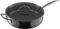 Funky Pro Cookware 28cm Tri-ply Pro Etched Frying Pan + Lid, Tri-Ply Technology, Compatible All Hobs inc Induction, Non Stick, Stay Cool Double Handles, Dishwasher Safe, Oven Safe