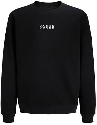 JACK & JONES Herren Jcopoint Sweat Badge Crew Neck Bf Jnr