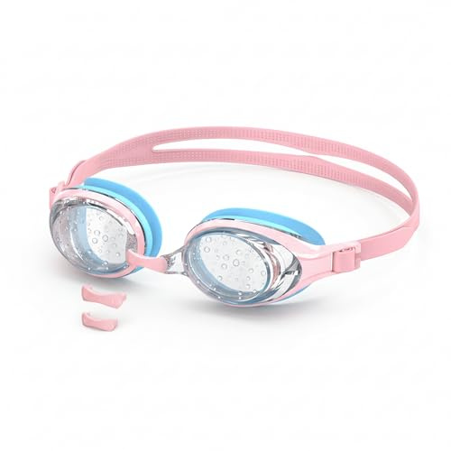 Seaflar Lunettes de Natation Enfant de 3 à 14 ans, Anti-Buée HD