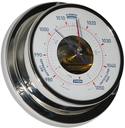 Delite Vion Barometer A080 B chrom, 97 mm