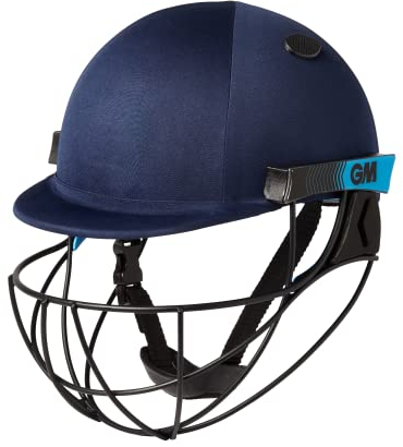 Gunn & Moore Neon Geo Cricket-Helm, Marine, Groß 590-620 mm