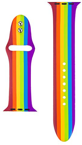 Herilea Cinturino Compatibile per Apple Watch 2.0: Design Innovativo, Chiusura sicura, in Morbido Silicone 38-40mm e 42-44mm per Serie 5, 4, 3, 2, 1 Modello Uomo E Donna