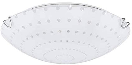 LED Deckenleuchte DOTORBE weiß weiß, klar Ø30cm