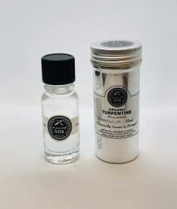 Organic Turpentine Resin Essential Oil (Pinus pinaster) (250ml) by NHR Organic Oils