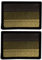 Café Viereck ® Bundeswehr Deutschland Flaggen Patch Gestickt mit Klett - 6 cm x 4 cm (2 x Tarn/Grün)