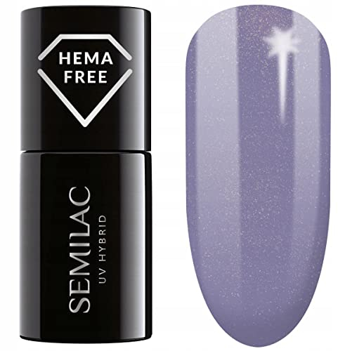 Semilac UV Nagellack Hybrid 379 Shimmer Stone Sapphire 7ml