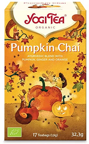 Yogi Tea Pumpkin Chai, 17 Beutel, 32,3g (2er Pack)