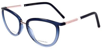 Carolina Herrera Her 0079 ZX9/19 BLUE AZURE Eyewear Women's Acetate, Standard, 52