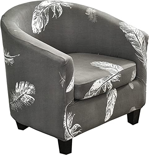 ELYSYSRL Sesselschoner Sesselhusse Sesselbezug Sesselüberwürfe Sofabezug Jacquard Elastisch Stretch Husse Sofa Abdeckung für Cafe Raum Clubsessel Loungesessel Cocktailsessel (Color : #27)