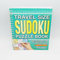 Sixstore Wiro Sudoku-Puzzlebuch, A5, Spiralbindung, Reisegröße, Türkis