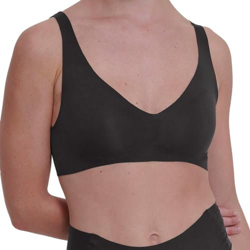 Sloggi Damen Zero Feel 2.0 Bralette, Black, L