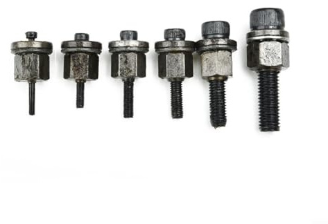 HEBEOT Embout de rechange pour écrou de rivet - Tête de mandrin pour rivet - Pièce de rechange pour M3 à M10 (M10)