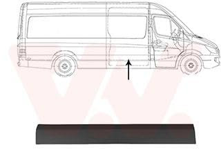 VAN WEZEL Seitenschutzleiste rechts seitlicher Einbau 3077426