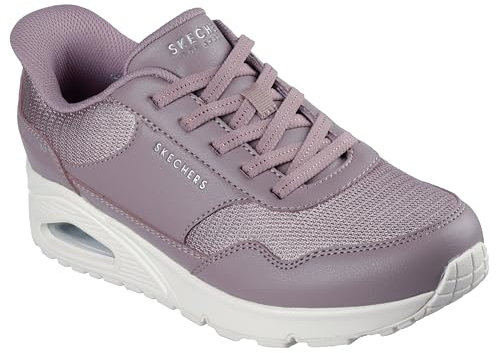 Skechers UNO BANKSIA - Zapatos sin Cordones para Mujer, Purple, 38.5 EU