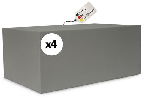 matches21 HOME & HOBBY Steckschaum für Kunstblumen und Trockenblumen 4 STK. braun in 22 x 11 x 8 cm